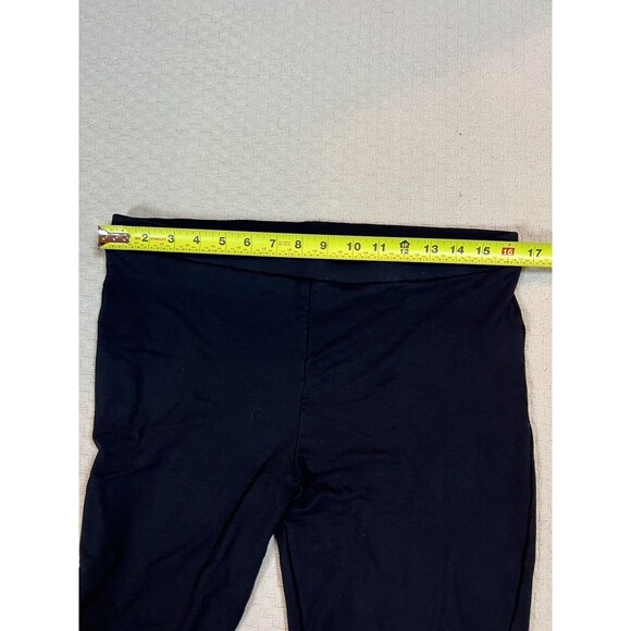 Ralph Lauren Blue Label Leggings Embroidered Ankles Stretchy | Black | Size XL - Picture 12 of 12